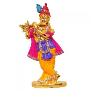 Shri Krishna Car Dashboard Statue