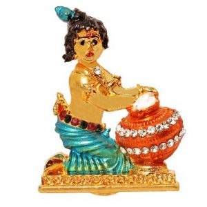 Lord Krishna Car Dashboard Idol