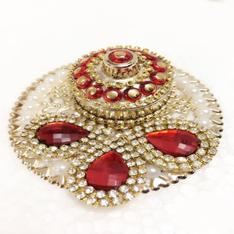 Fancy Kundan Kumkum Holder