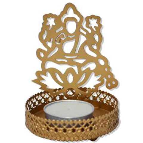 Shadow Laxmi Devi Tea Light Candle Holder